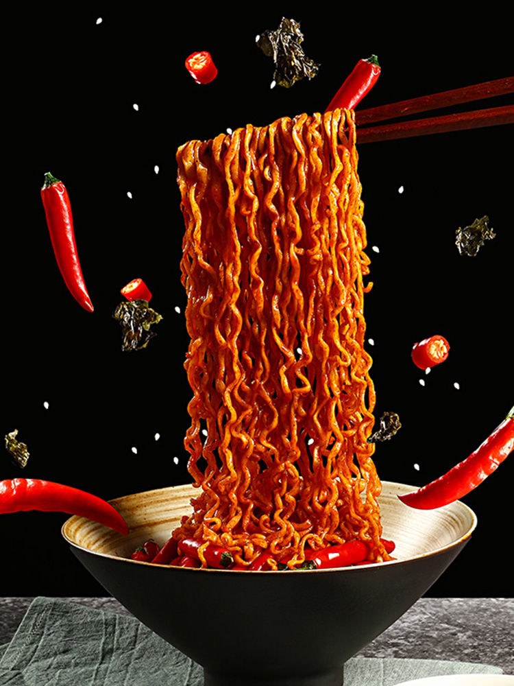 白象火雞面袋裝大辣嬌韓式奶油小龍蝦拌面方便面官方旗艦店授權(quán)