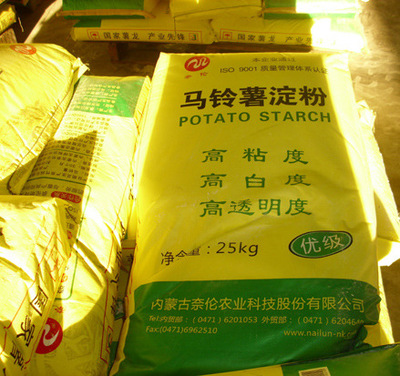 【廠家直銷 內(nèi)蒙 奈倫25kg馬鈴薯淀粉 優(yōu)質土豆生粉】價格,廠家,圖片,淀粉,上海欣發(fā)調(diào)味食品廠-